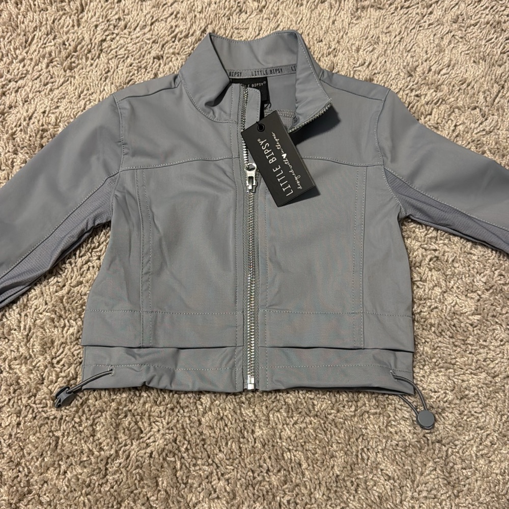 Little Bipsy Gray Jacket 6-12 months